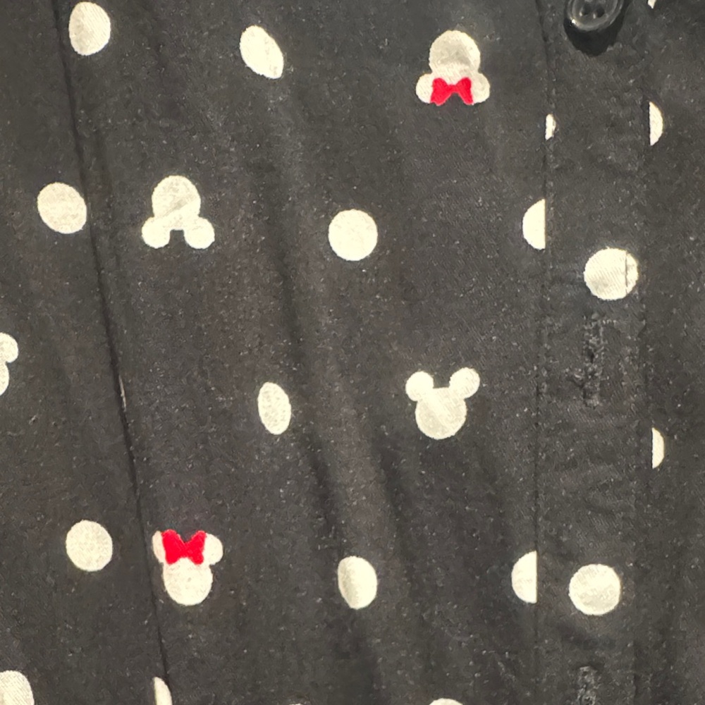 Women's Black Polka Dot Tie-Waist Romper - Picture 4 of 9